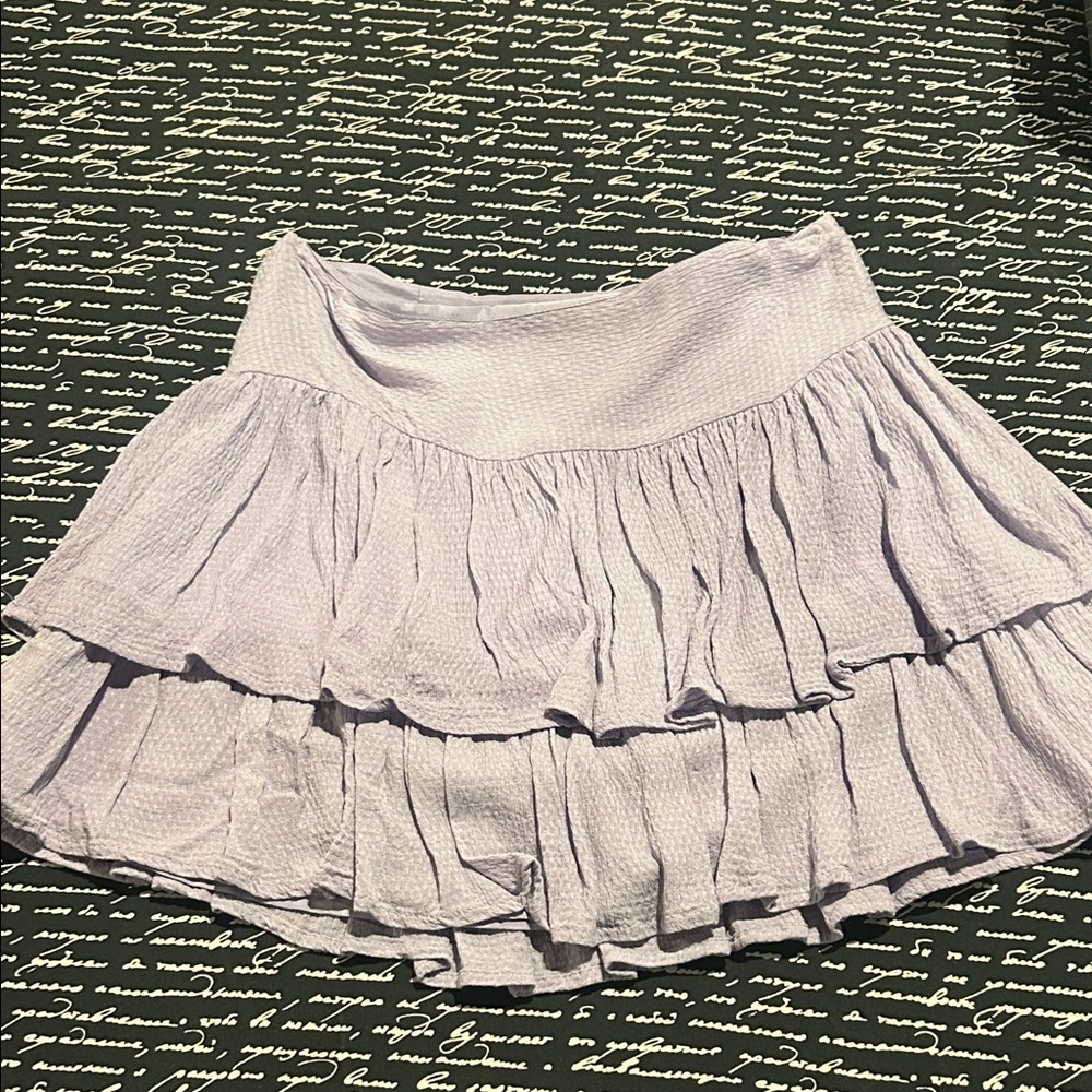 Forever 21 ruffled mini skirt